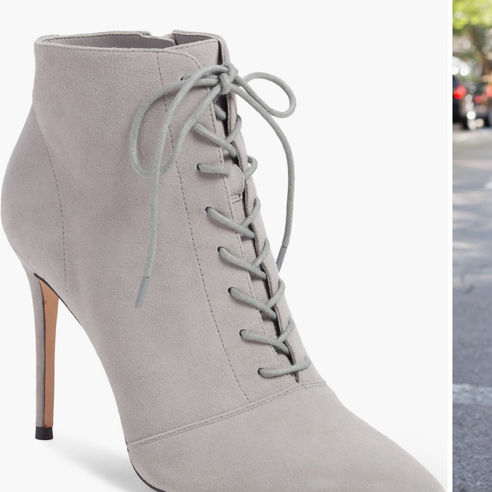 Something Navy Orchid Bootie